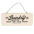 The Laundry Co. Vintage Hanging Sign (Pack of 4)