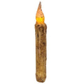 Burnt Ivory Twisting Timer Taper - 6" (Pack of 4)