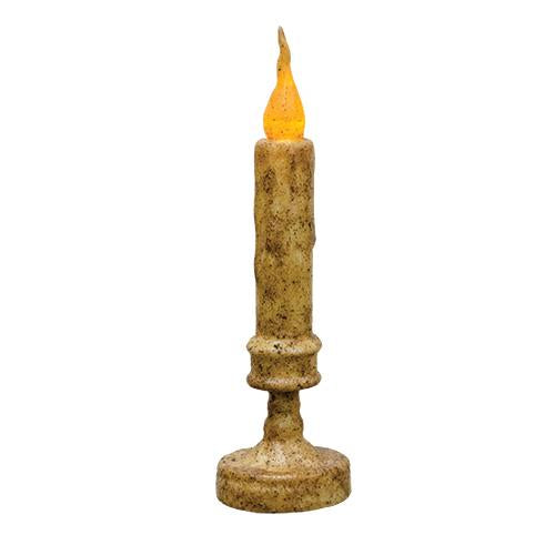 Burnt Ivory Candlestick - 8" (Pack of 2)