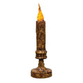 Burnt Mustard Candlestick - 8"  (Pack of 4)