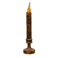 Burnt Mustard Candlestick - 10"  (Pack of 4)