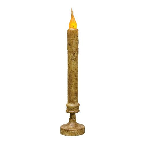 Burnt Ivory Candlestick - 11.5" (Pack of 2)