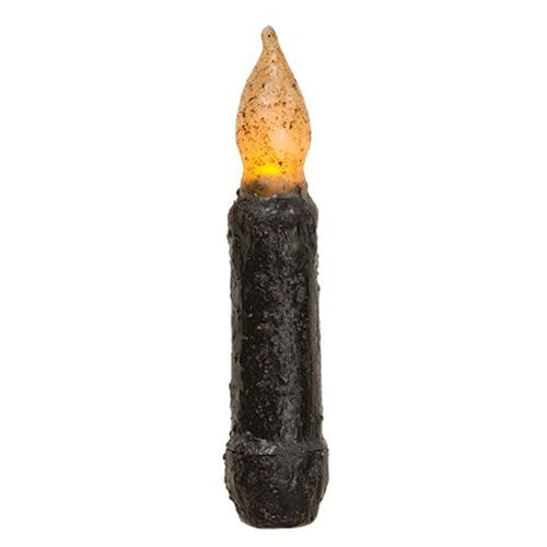 4" Black Timer Taper (Pack of 4)