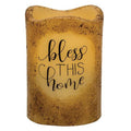 Bless this Home Timer Pillar (Pack of 2)