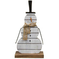 Wood Slat Snowman - 10"