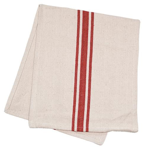 Grain Sack Red Stripe Short Runner (Pack of 2)