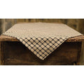 Farmhouse Check Table Square