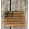 Fabric Flag Ornament (Pack of 4)