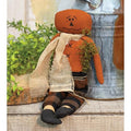Burlap Pumpkin Man