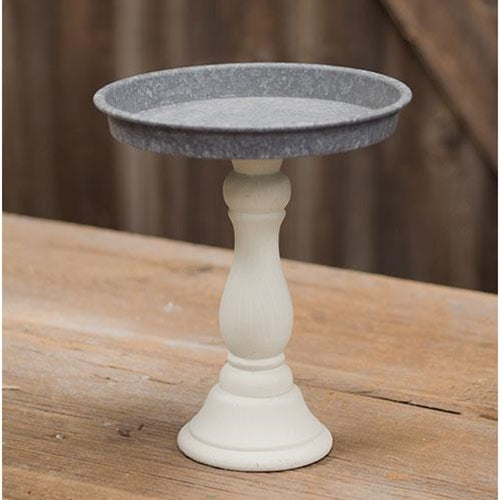9-1/2" Metal Candle Tray