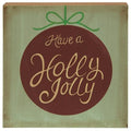 *Merry & Bright Box Sign 3 asst.  (Pack of 4)