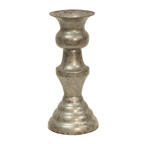 Alette Candle Holder 5.5" Pewter Look  (Pack of 4)