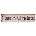 Country Christmas Block  (Pack of 4)
