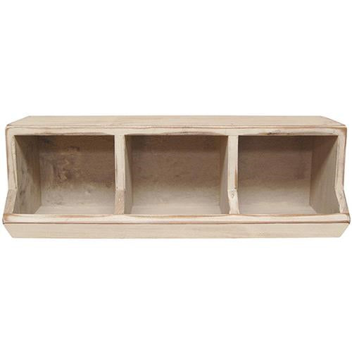 White Country Store Bin - 18"