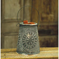 Punched Tin Tart Warmer