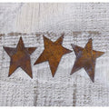 3/Pk Rusty Tin Primitive Stars 2" (Pack of 4)