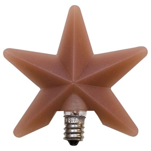 3" Cinnamon Star Silicone Bulb (Pack of 4)