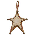Folk Star Ornament 5" (Pack of 4)