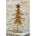 Rusty Metal Star Tree  (Pack of 4)
