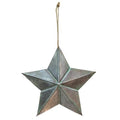 Copper Tin Star Ornament 9.5" (Pack of 4)