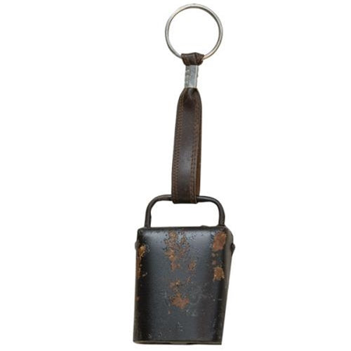 Aged Rustic Black Cowbell  (Pack of 2)
