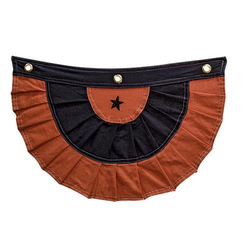 Orange/Black Bunting 20" (Pack of 2)