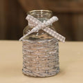 Willow Glass Bottle - 5" (Pack of 4)