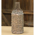 Seagrass Glass Bottle - 7.5" (Pack of 4)