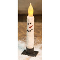 Snowman Timer Taper  (Pack of 4)