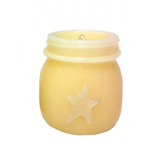 3" Mason Jar Timer Candle (Pack of 2)