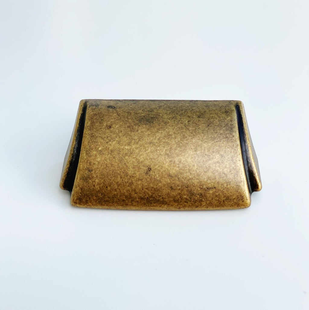 Antique Bronze "Ella" Cup Drawer Pull