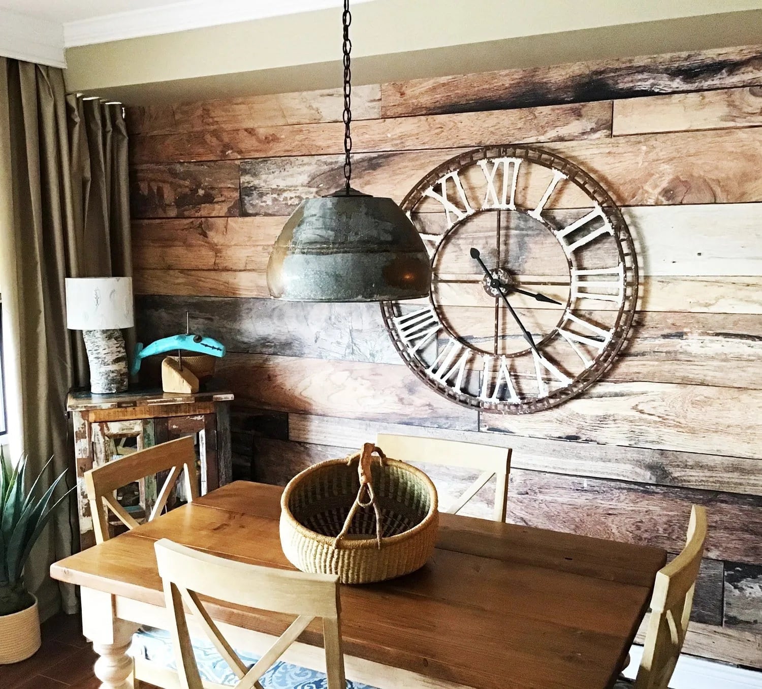Jumbo Rustic Bucket Chandelier
