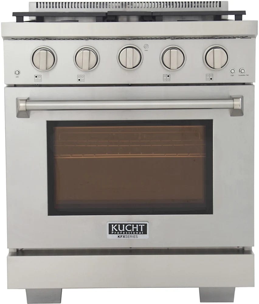 Kucht 30" Freestanding Professional Gas Range KFX3000X-S