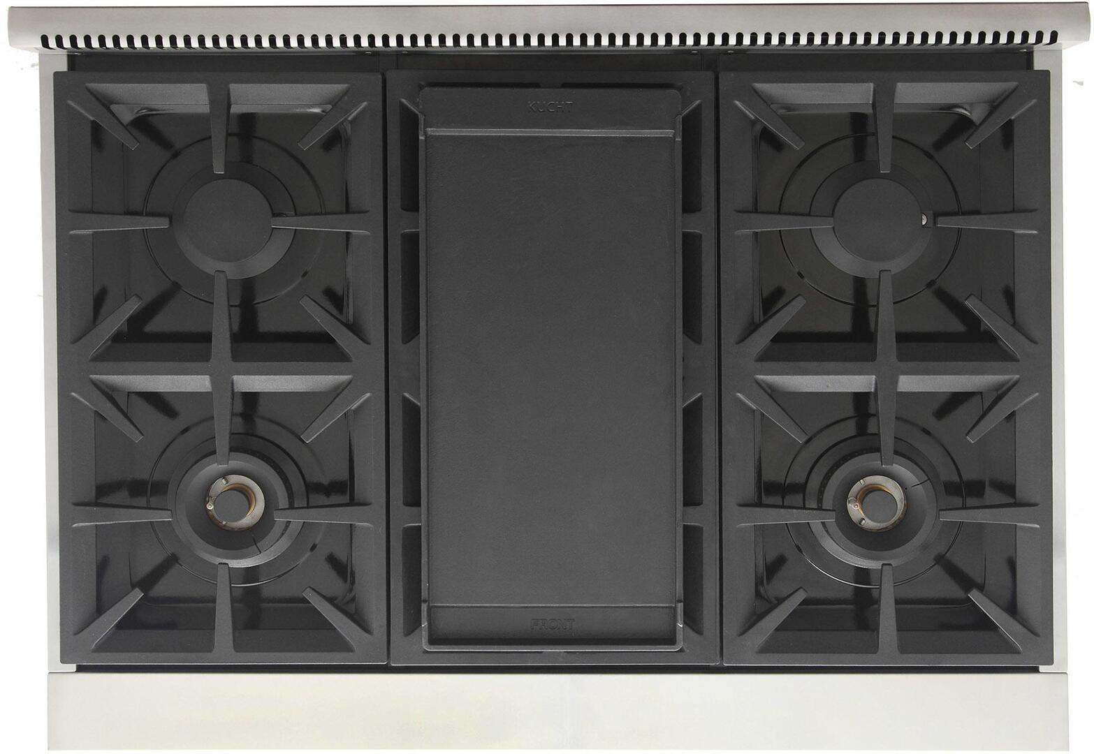 Kucht 36 Inch Gas Sealed Burner Rangetop-KFX369T-K