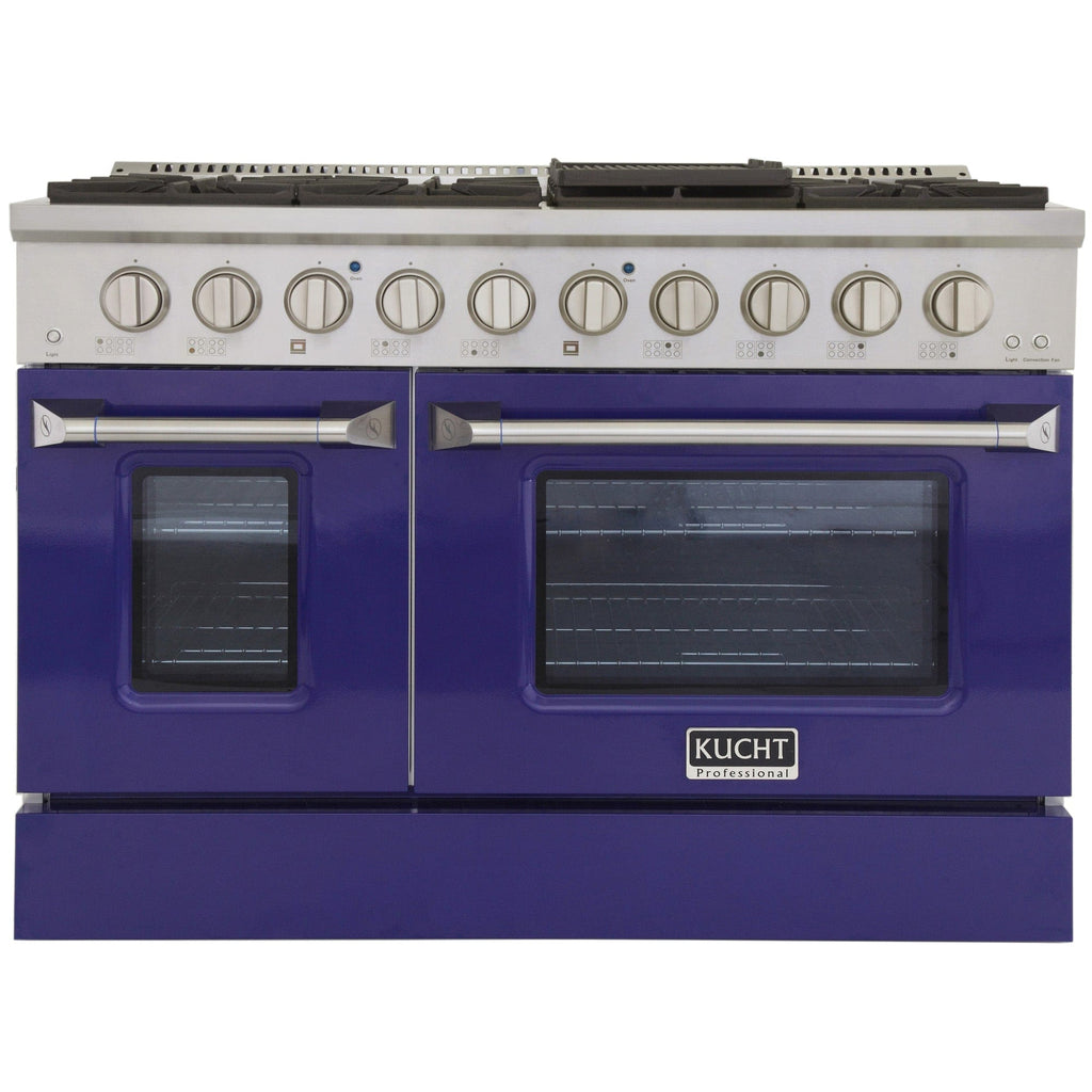 Kucht 48” Pro-Style Kitchen Dual Fuel Range - KDF482/LP-S