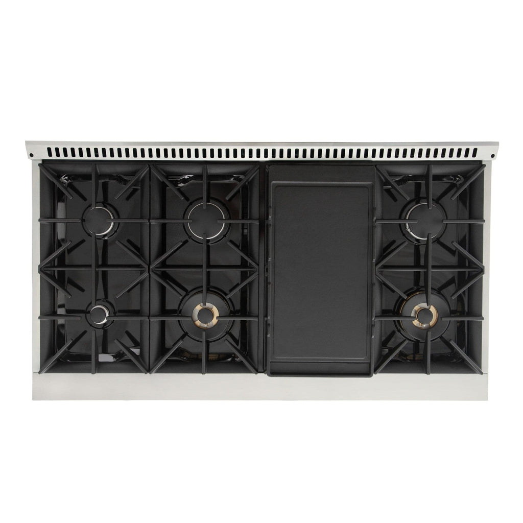 Kucht 48” Pro-Style Kitchen Dual Fuel Range - KDF482/LP-S