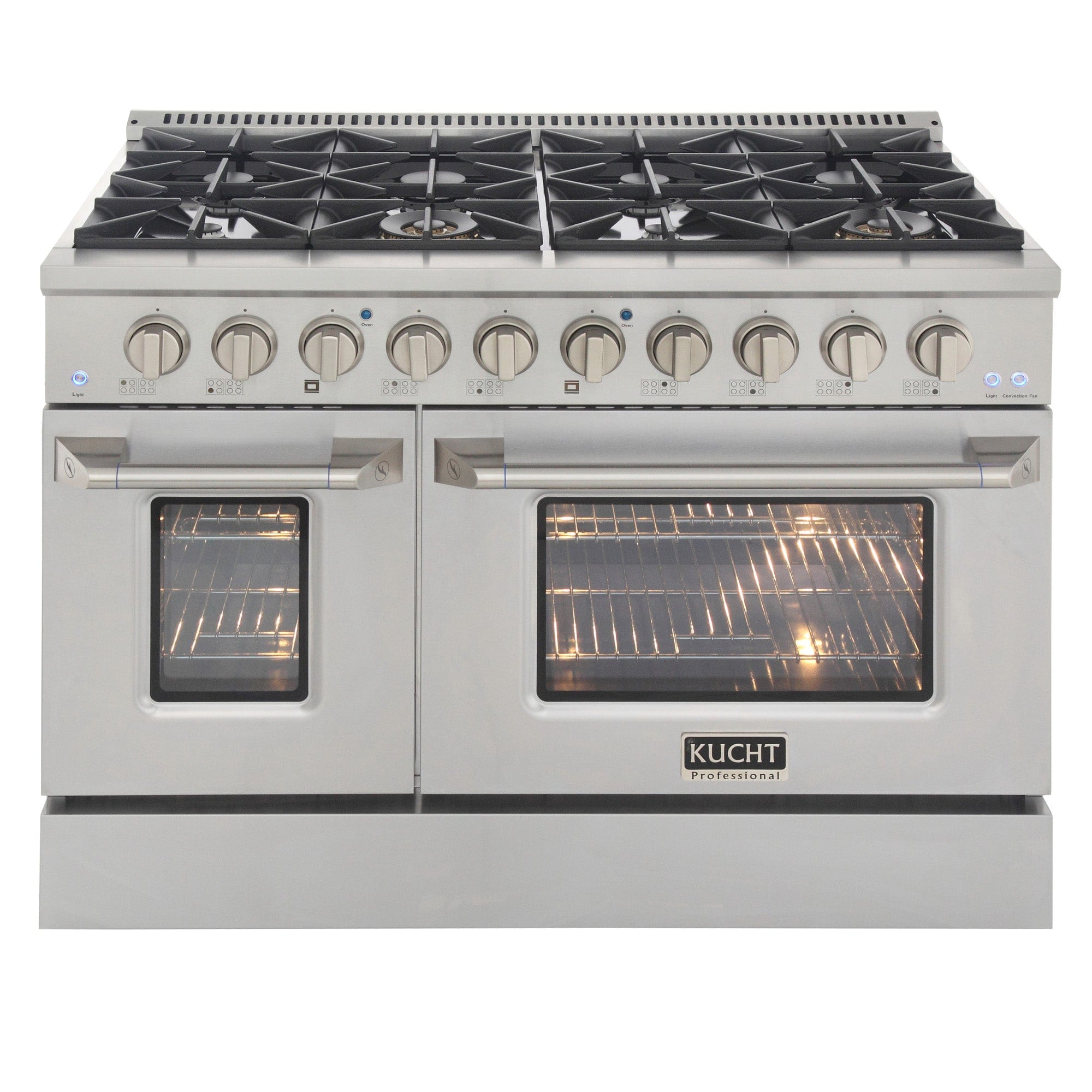 Kucht 48” Pro-Style Kitchen Dual Fuel Range - KDF482/LP-S