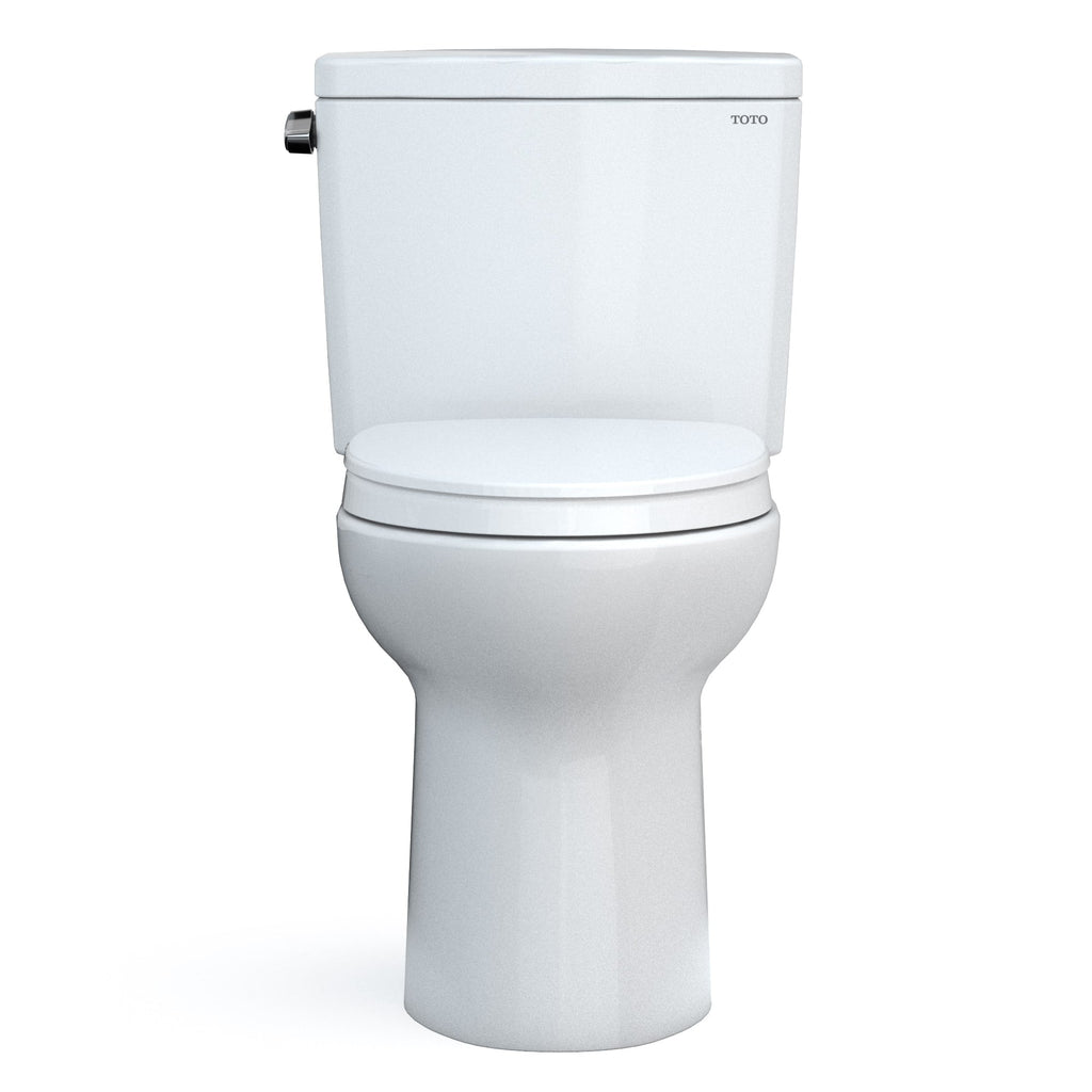 TOTO Drake Two-Piece 1.6 GPF Tornado Flush Toilet with SoftClose Seat, Washlet+ Ready