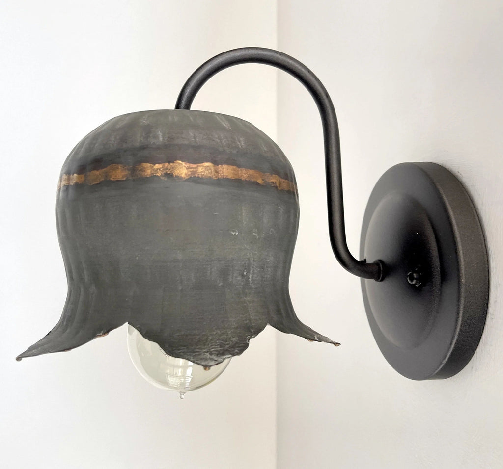 Lotus Farmhouse Wall Sconce Light
