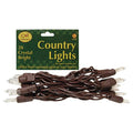 Light Set Brown Cord 20ct (Pack of 4)