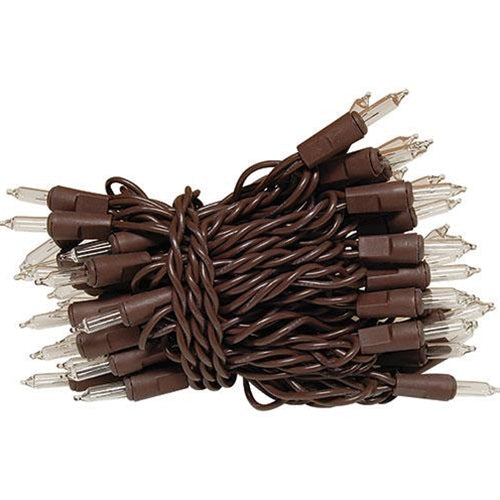 Light Set Brown Cord 50ct (Pack of 2)