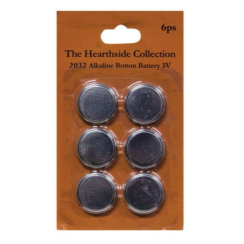 6/pkg CR2032 Batteries (Pack of 4)