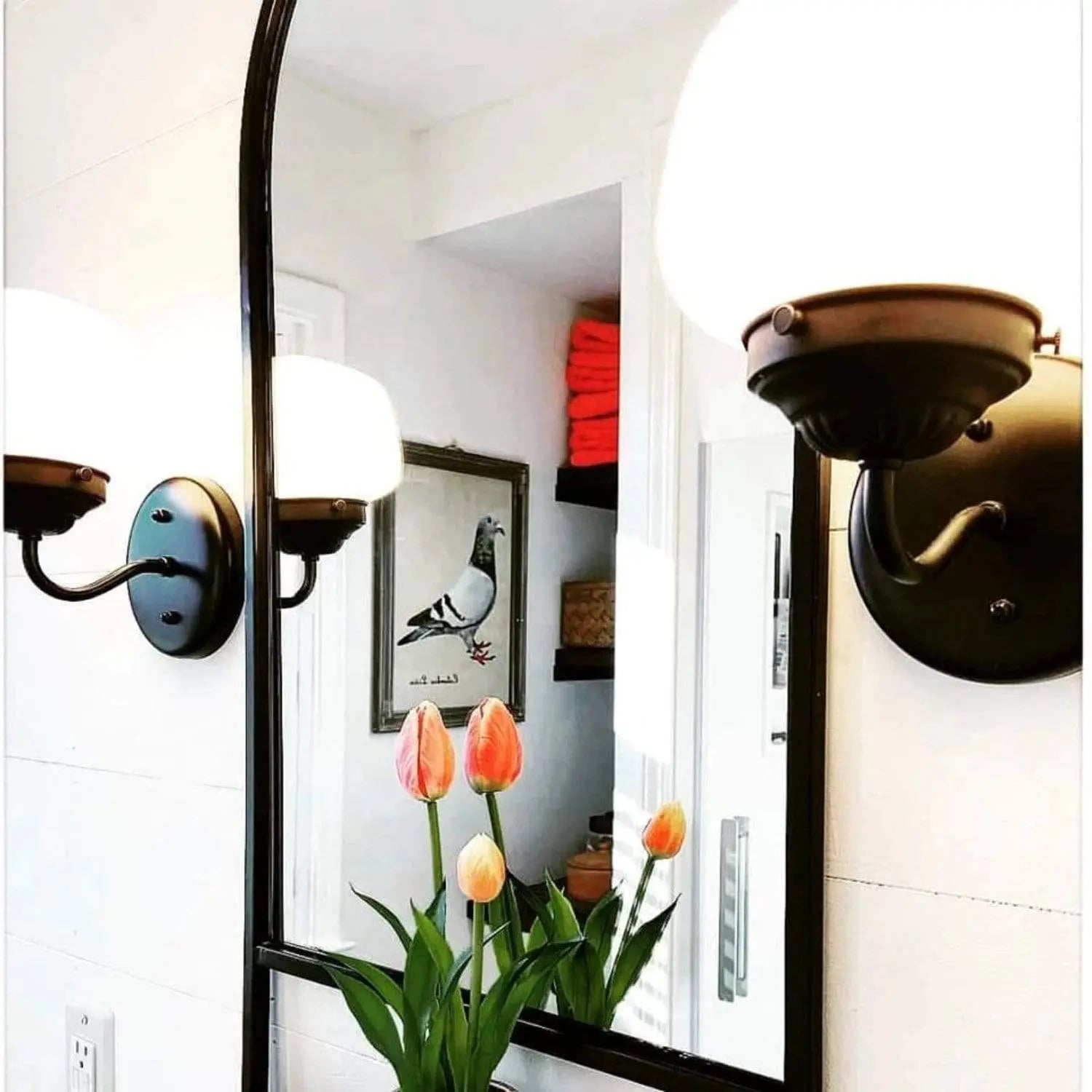 Simple Schoolhouse Sconce Wall Light | 6"W