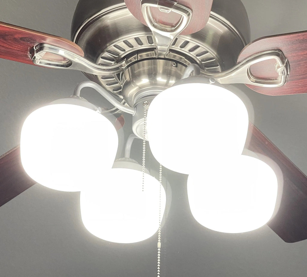 Schoolhouse Milk Glass Ceiling Fan LIGHT KIT