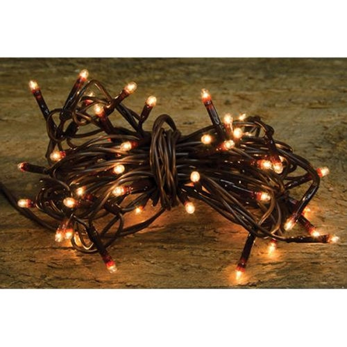 Teeny Lights  Brown Cord 50ct (Pack of 2)