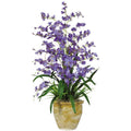 Triple Dancing Lady Silk Flower Arrangement