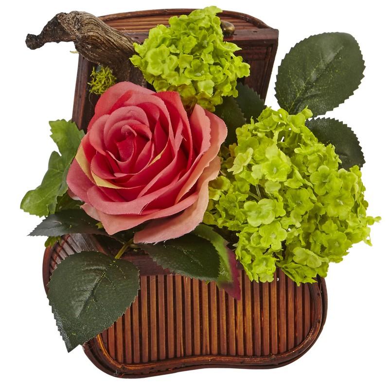 Rose and Mini Green in Chest (Set of 3)