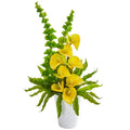 23" Calla Lily and Bell of Ireland Artificial Arrangement