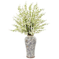 37" Cherry Blossom Artificial Arrangement in Decorative Vase