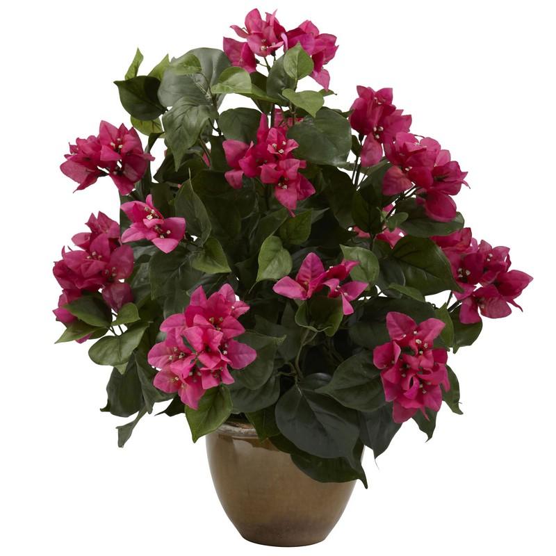 Bougainvillea w/Ceramic Vase